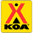 Kampgrounds of America logo