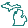 Library of Michigan logo
