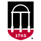 University of Georgia College of Environment & Design logo
